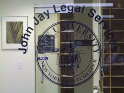 John Jay Legal Services door